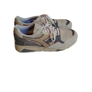 Diadora N9000 Men's Size 11.5 Tan Beige Suede Running Shoes Sneakers 501.178764